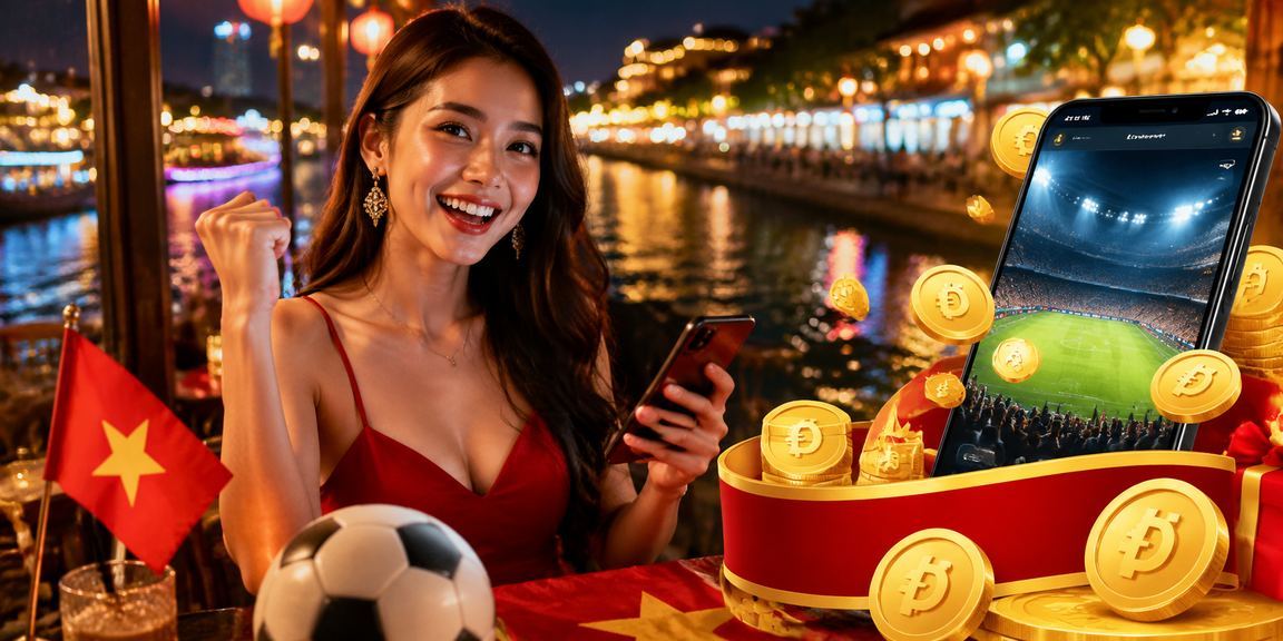 Người dùng Việt Nam nhâm nhi cà phê và tham gia chương trình VIP trực tuyến tại vùng Mekong