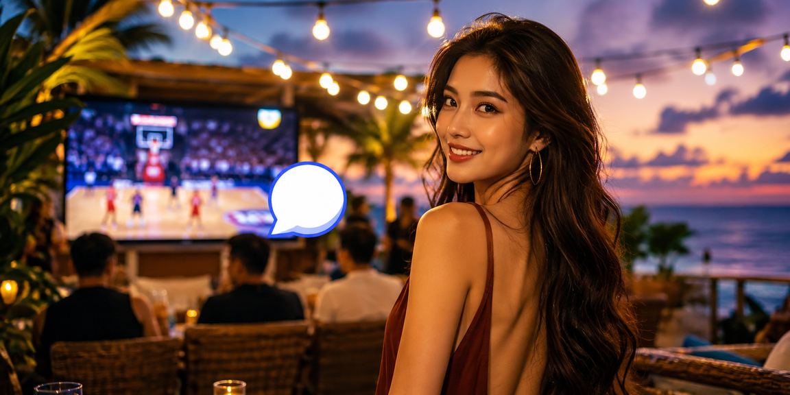 Người chơi đặt cược bóng rổ trên bãi biển Phú Quốc